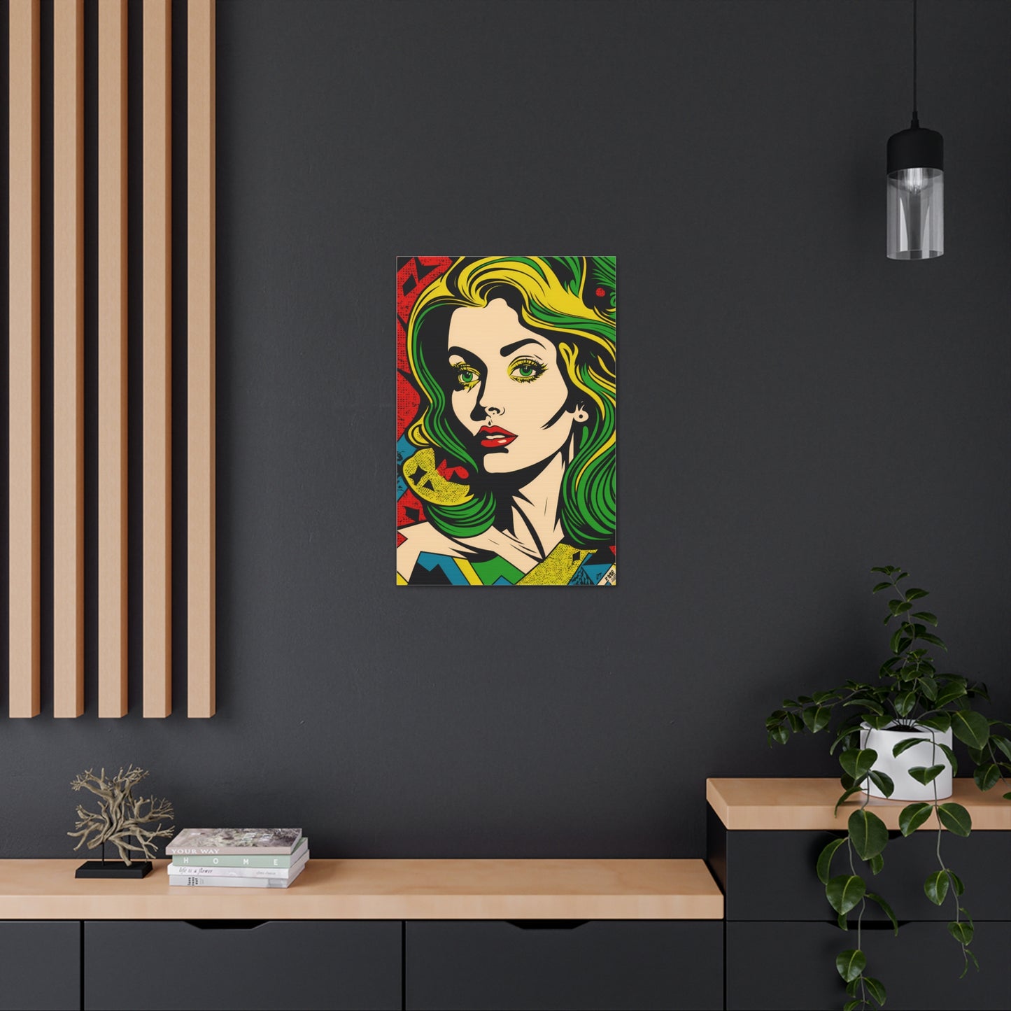 Cannabis Madam (Pop Art)