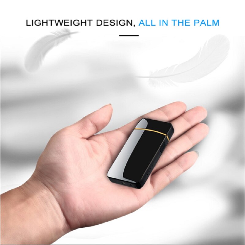 Windproof Dual Arc Plasma Rechargeable USB Lighter