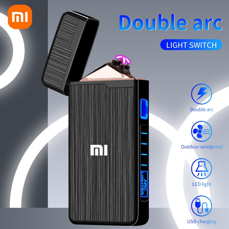 Xiaomi Electric Lighter Plasma Dual ARC Windproof Flameless Lighter