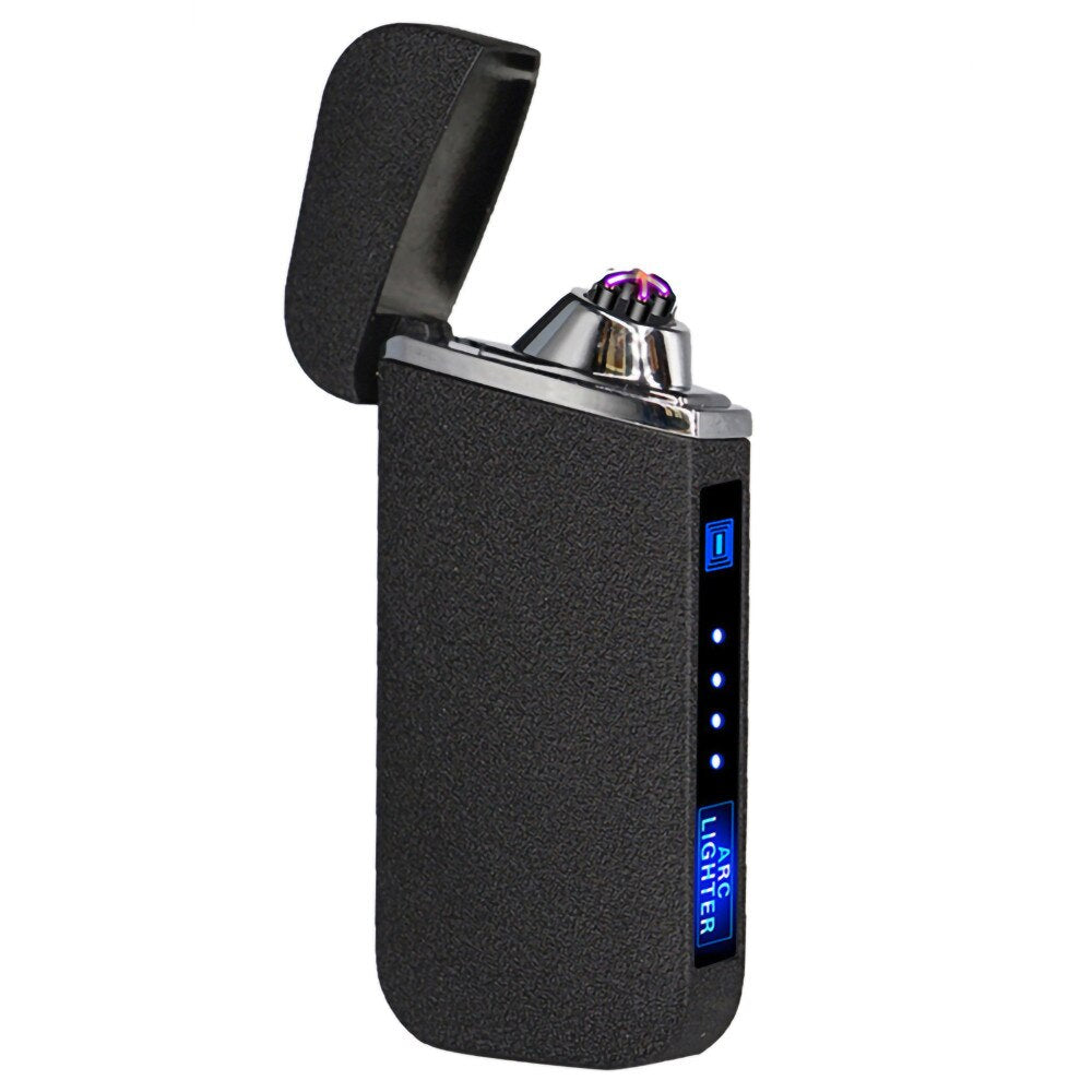 Powerful Windproof USB Lighter with Big Firepower