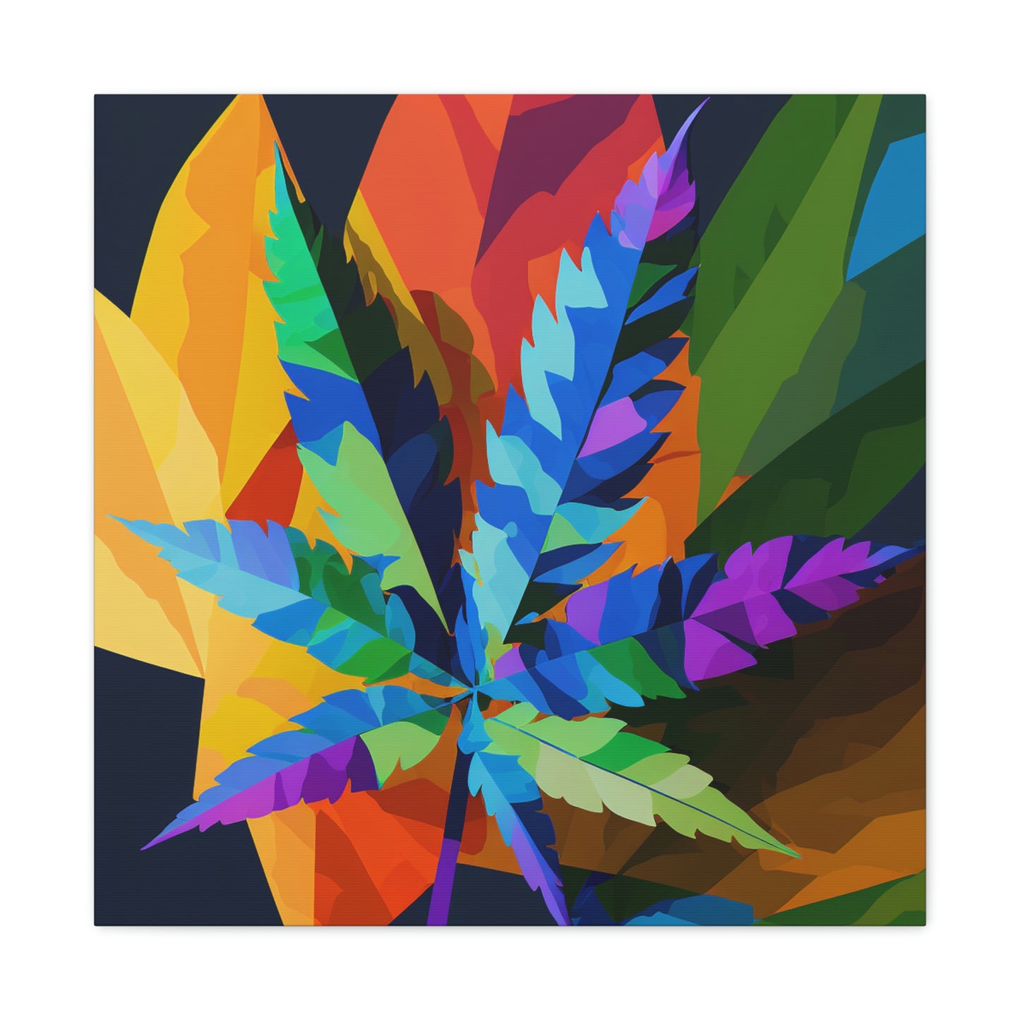 Canna Leaf Pop Art