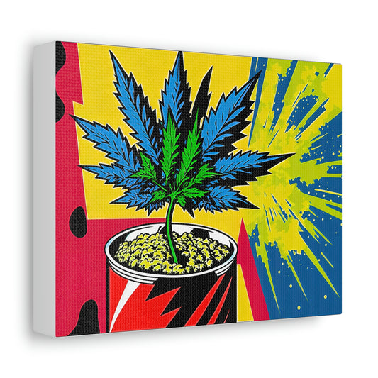 Cannabis in a Cup (Pop Art)